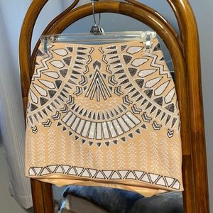 Bebe sequined mini skirt